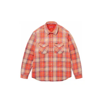 Supreme Quilted Flannel Snap Shirt