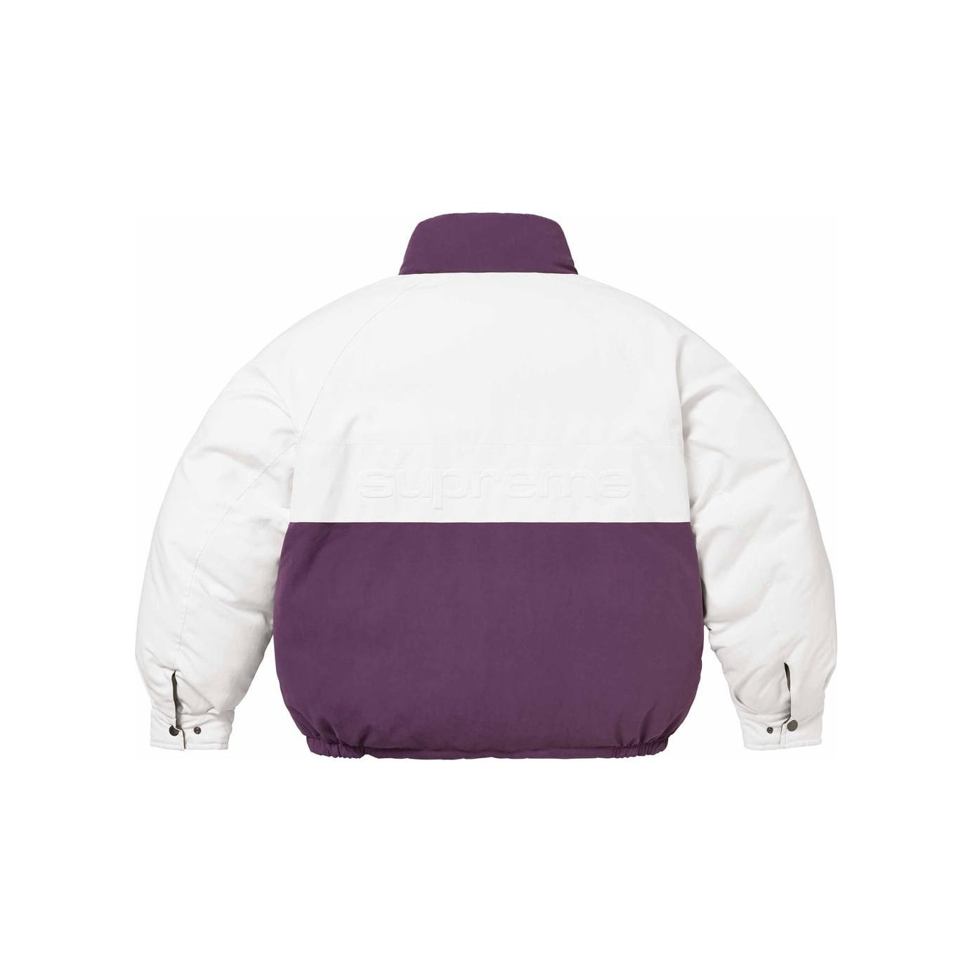 Supreme Reversible Down Puffer Jacket - POIZON