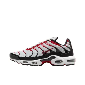 Nike Air Max Plus Pure Platinum Black University Red