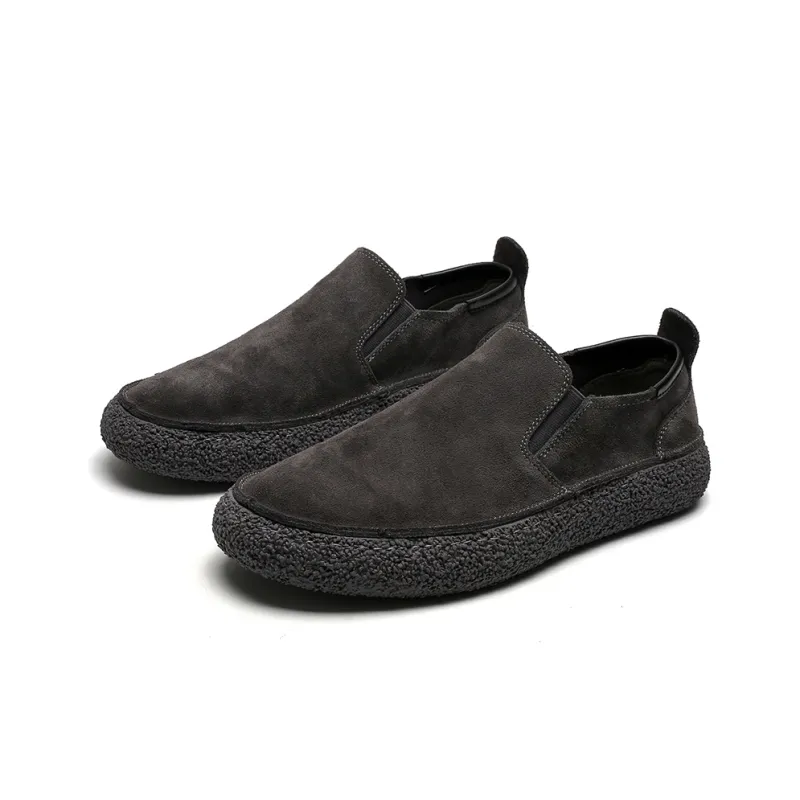 Beidouniao Wear-Resistant Low-Top Casual Shoes Men's Brown-1