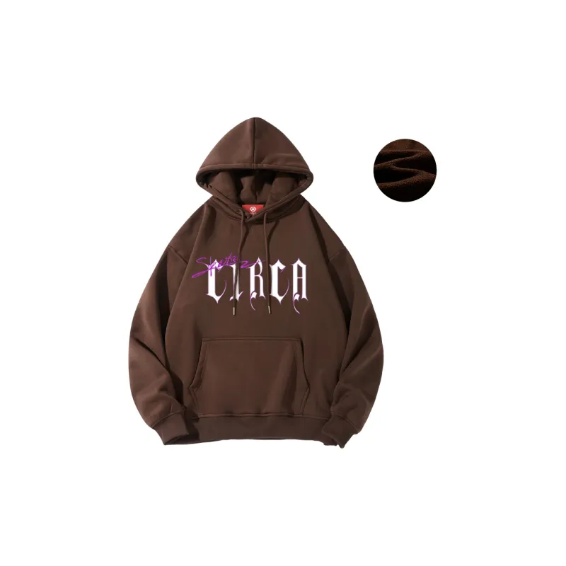 C1RCA American Luxury Streetwear Vintage Cross Letter Logo Print Sweatshirt Unisex-33