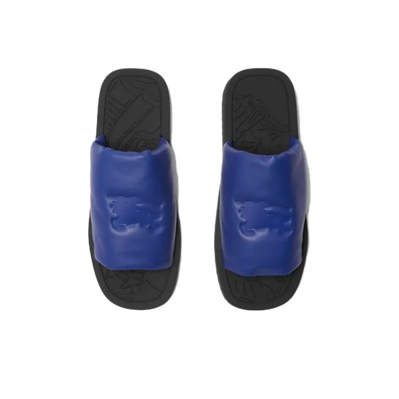 Burberry EKD Slab Leather Slides-3
