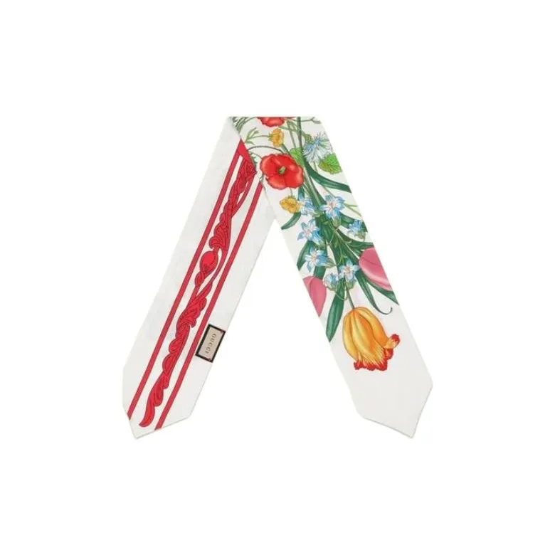 GUCCI Silk Scarves Women's Multicolor-2