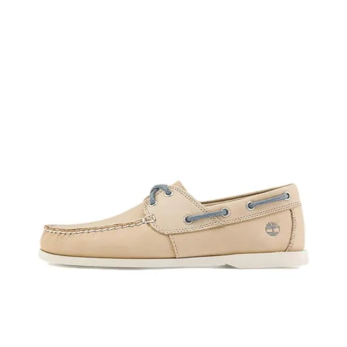 Timberland Boat Shoes Men Light Beige