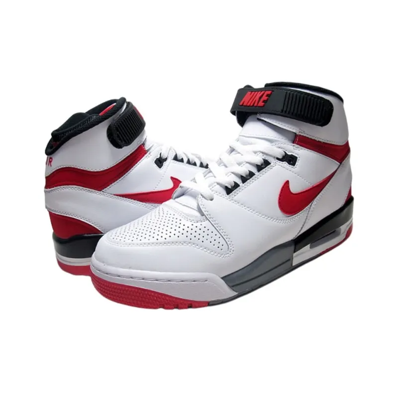 Nike Air Revolution White Red-3