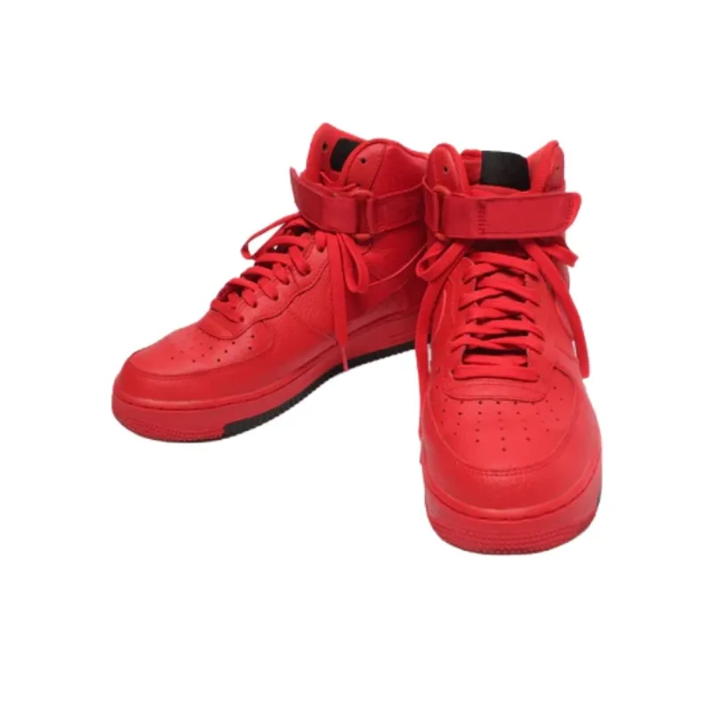 Nike Air Force 1 High University Red Black-3