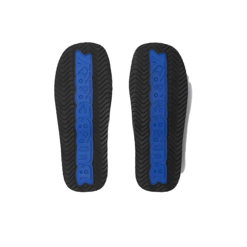 Burberry EKD Slab Leather Slides-5