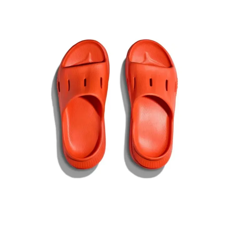 HOKA ONE ONE Ora Recovery Slide 3 Slip Resistant Abrasion Resistant Slide Slippers Unisex Orange-2