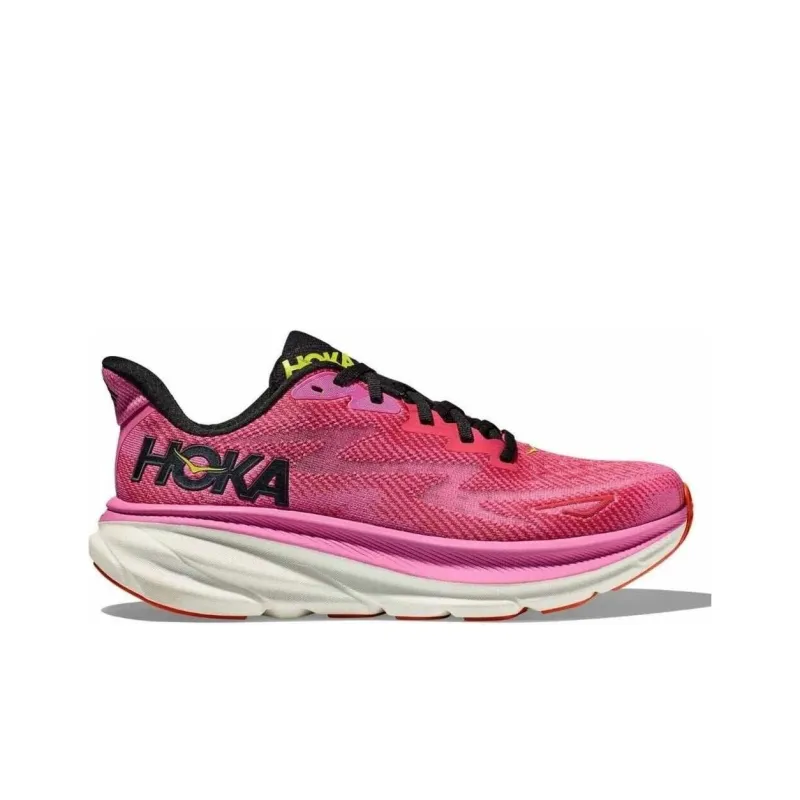HOKA ONE ONE Clifton 9 Raspberry Strawberry Women's-1