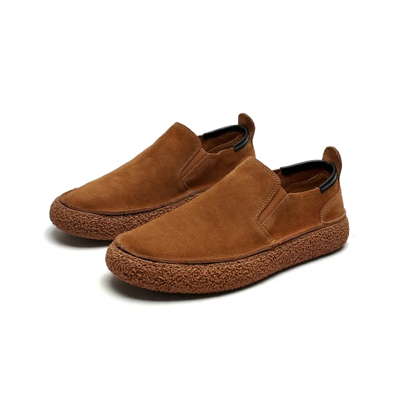 Beidouniao Wear-Resistant Low-Top Casual Shoes Men's Brown-7