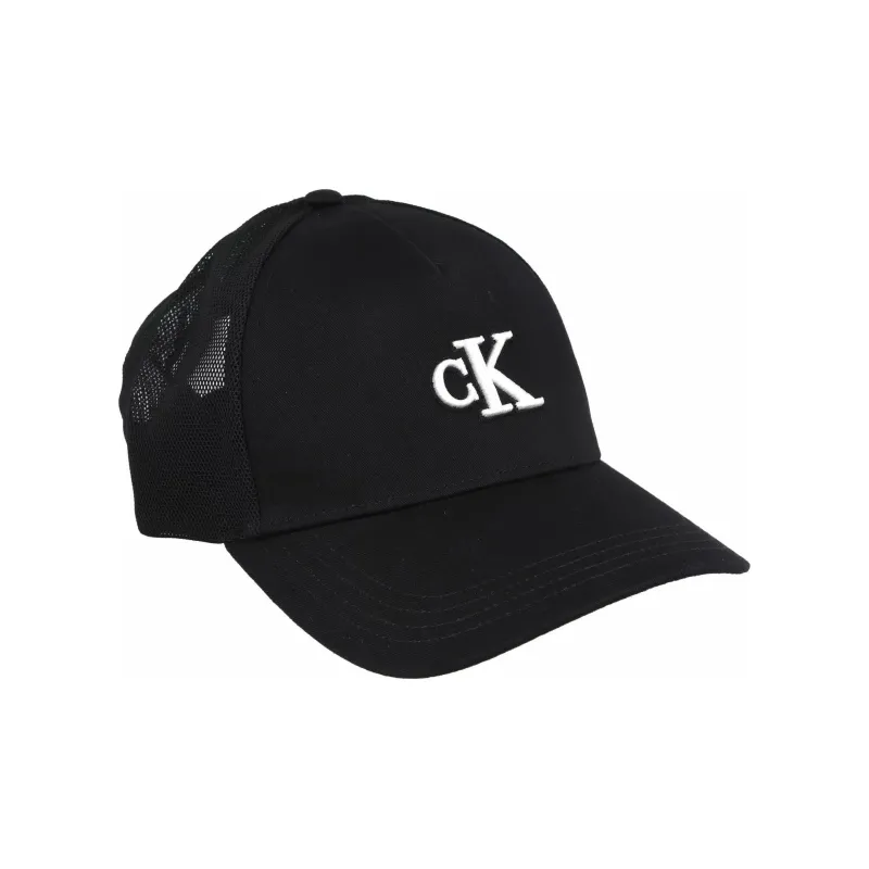 CK/Calvin Klein Cotton Polyester Baseball Caps Unisex Black-1
