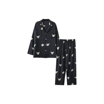 FOREVER 21 Pajama Set Men's Black