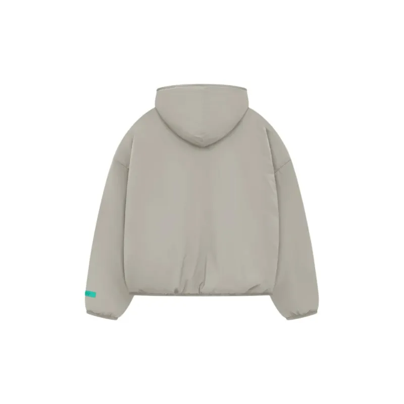 Fear Of God Essentials Nylon Filled Halfzip Hoodie-1