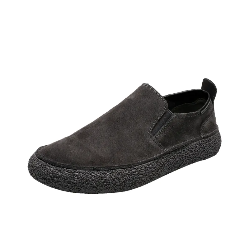Beidouniao Wear-Resistant Low-Top Casual Shoes Men's Brown-0