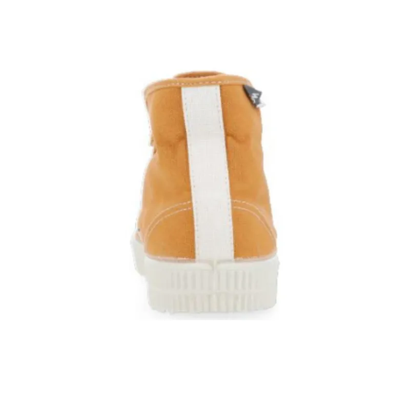 Novesta Canvas Shoes Unisex High-Top Yellow-4