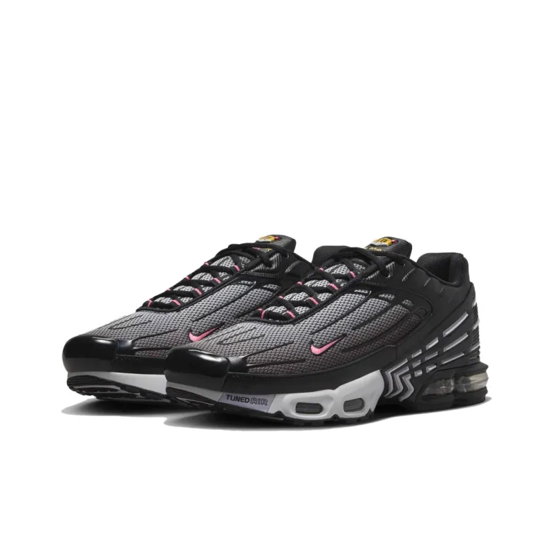Nike Air Max Plus 3 Black White Chamois-2