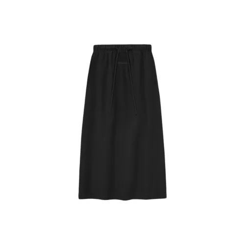 Fear Of God Essentials Casual Long Skirts Women's Jet Black