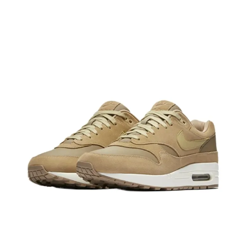 Nike Air Max 1 Premium Khaki Suede-1