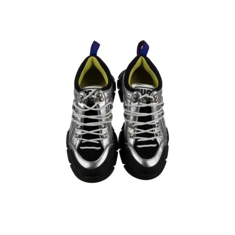 GUCCI Flashtrek Leather Sneakers-3