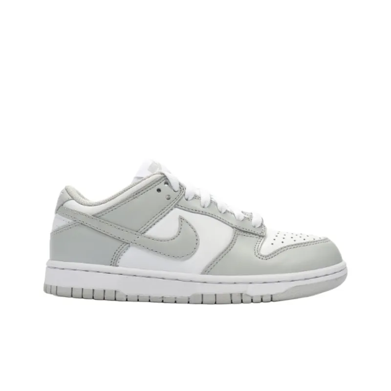 Nike Dunk Photon Dust Slip Resistant Coverage Low Top Skateboard Shoes Women's Gray White-1