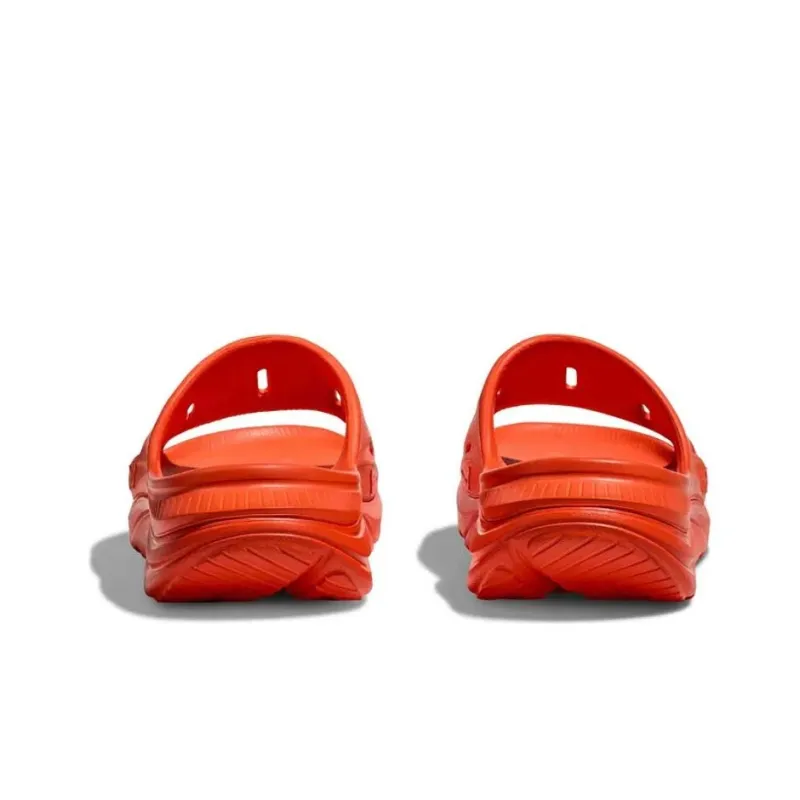 HOKA ONE ONE Ora Recovery Slide 3 Slip Resistant Abrasion Resistant Slide Slippers Unisex Orange-3