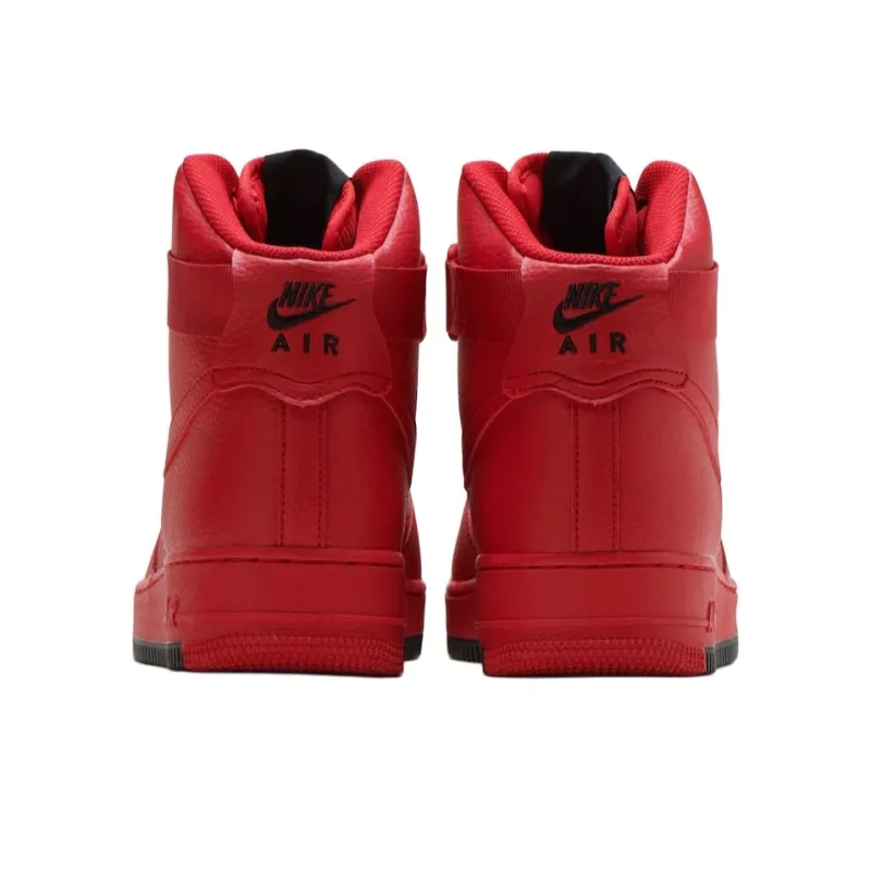 Nike Air Force 1 High University Red Black-2