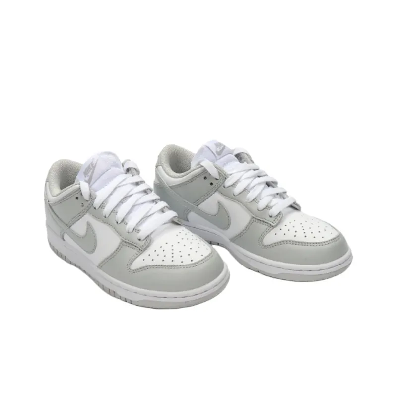 Nike Dunk Photon Dust Slip Resistant Coverage Low Top Skateboard Shoes Women's Gray White-2