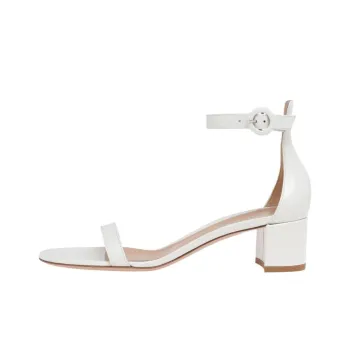 GIANVITO ROSSI Strap Sandals 4.5cm Women's White