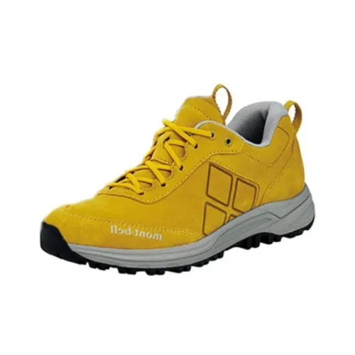 MONTBELL Woodland Walker Anti-Slip Wear-Resistant Low-Top Casual Shoes Women's Yellow