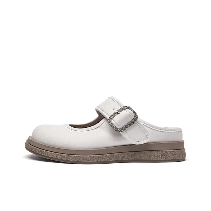 La Chapelle Abrasion Resistant Closed Toe Slippers Women's-0