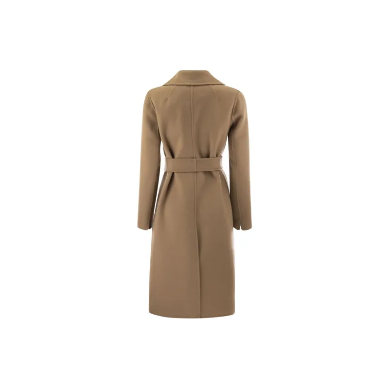 MaxMara Pauline Belted Long Sleeved Coat-1
