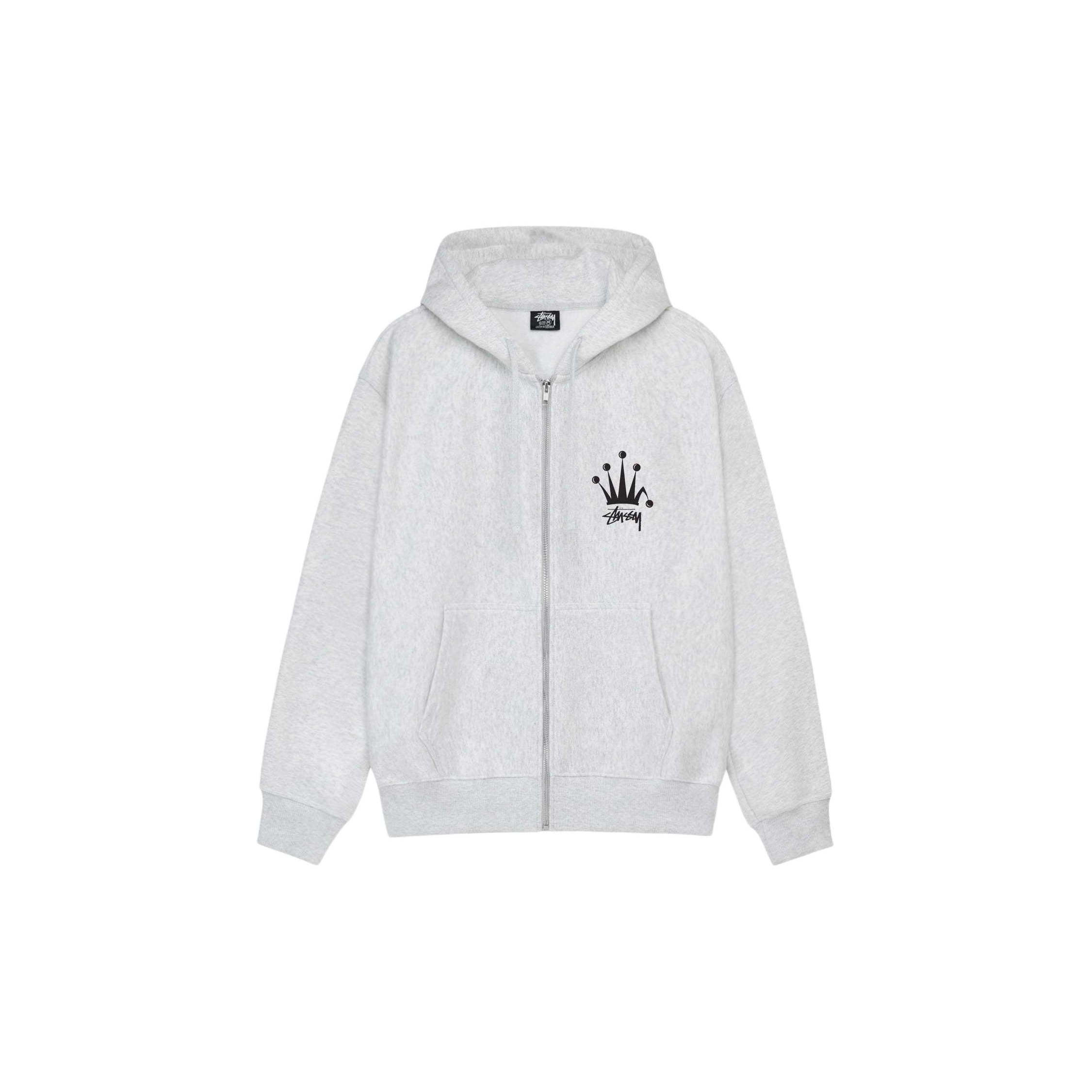 Stussy Regal Crown Zip Hoodie - POIZON