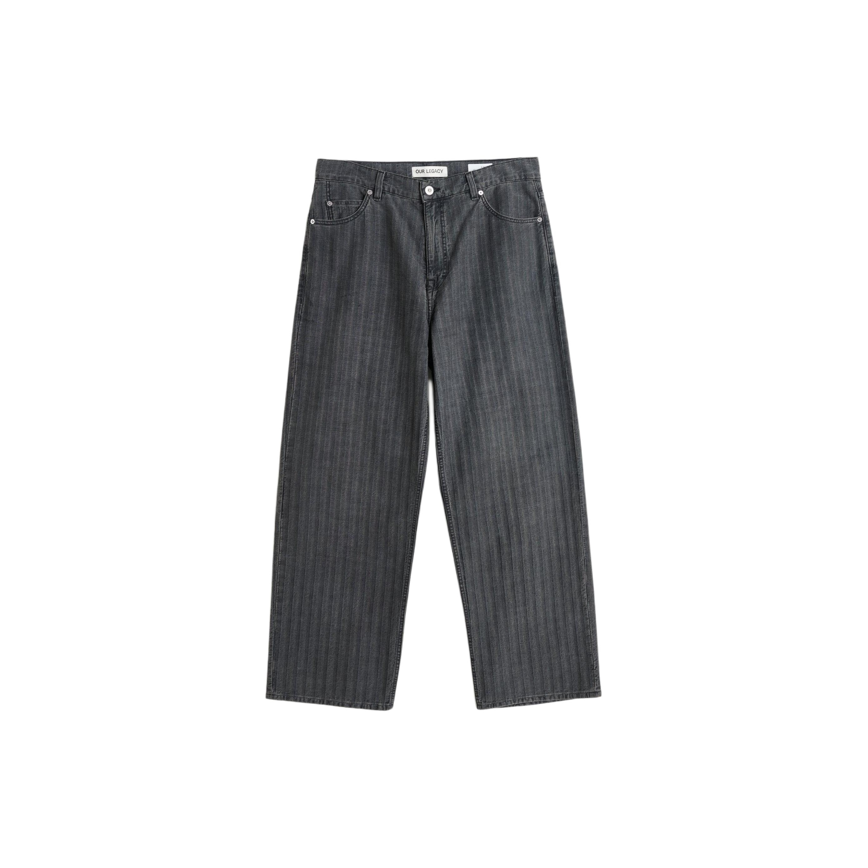 OUR LEGACY Vast Cut Stroke-print Jeans - POIZON OUR LEGACY Vast Cut Stroke-print Jeans - POIZON