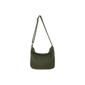Deli Bear Canvas Shoulder Bag Tote Bag Shopping Bag Regular Unisex Black/White/Green/Brown