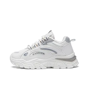 Warrior Lightweight Warm Low Top Chunky Sneakers Women's Beige Gray