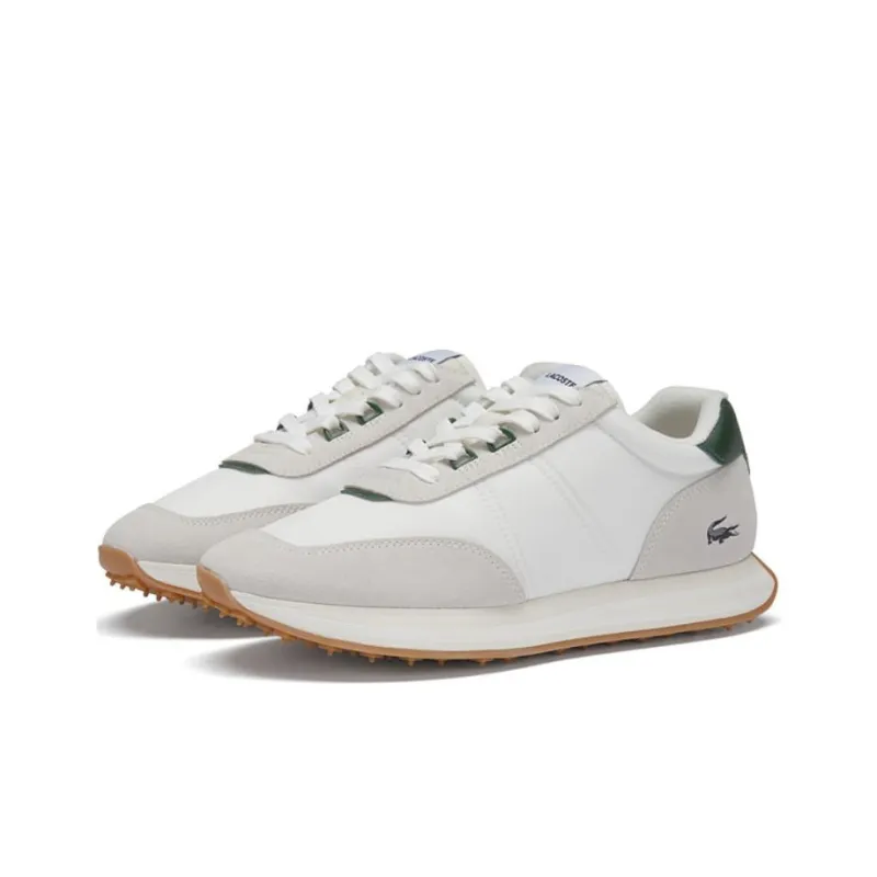 LACOSTE L SPIN Low Top Casual Shoes Men's White Green-2