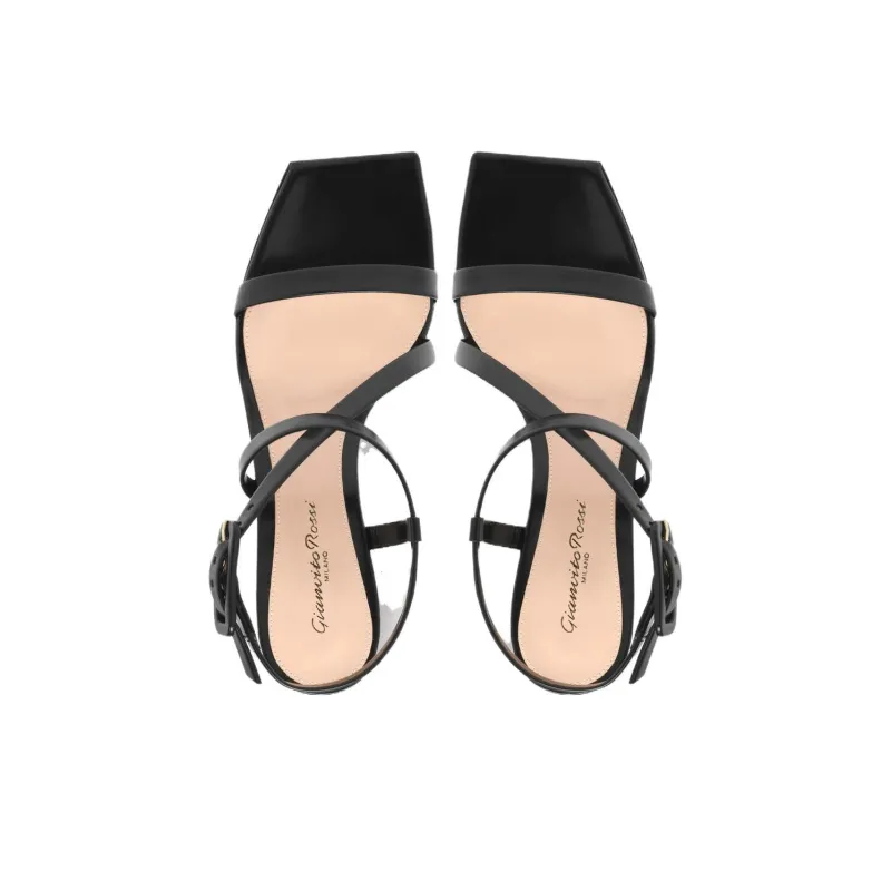 GIANVITO ROSSI Lindsay 60mm Leather Sandals-4