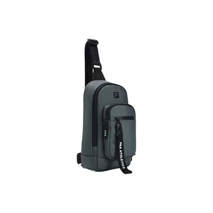 FILA Fabric Sling Bag Regular Men's Gray-3