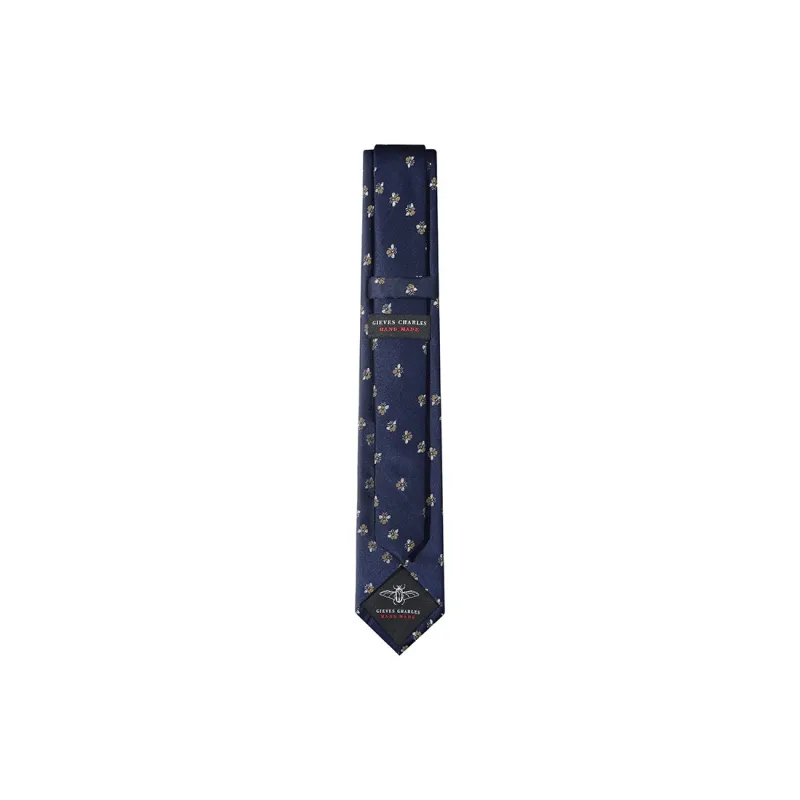 GIEVES CHARLES Mulberry Silk Ties Men's-2
