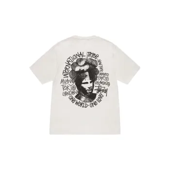 Stussy SS24 Camelot Pigment Dyed T shirt Black