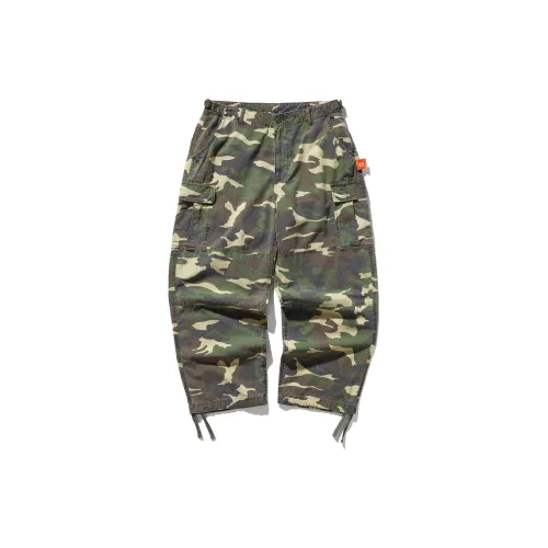 Nautica White Sail X Hirotsu Yumoto Co-titled Series Casual Pants Men Camouflage