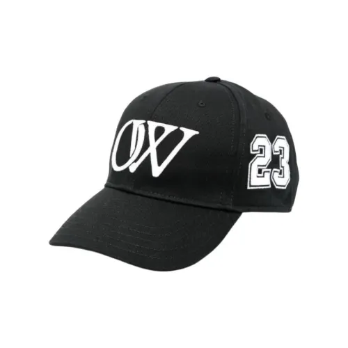 OFF WHITE Logo Embroidered Baseball Cap
