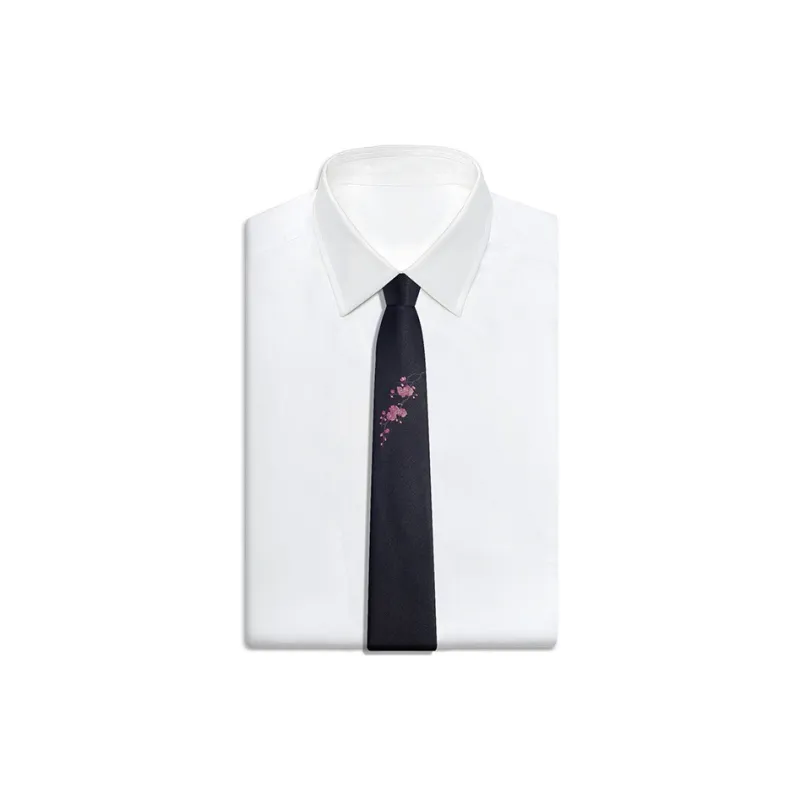 GIEVES CHARLES Mulberry Silk Ties Men's-2