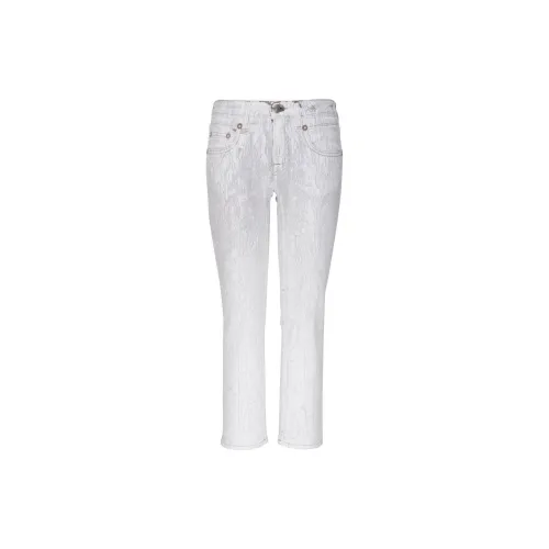 R13 Jeans Women's Light Gray