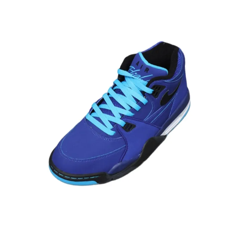 Nike Air Flight '89 Dark Royal Blue/Black Current Blue White-2