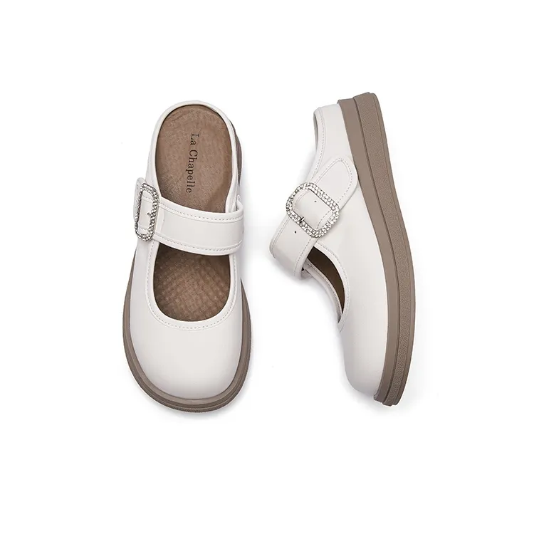 La Chapelle Abrasion Resistant Closed Toe Slippers Women's-2