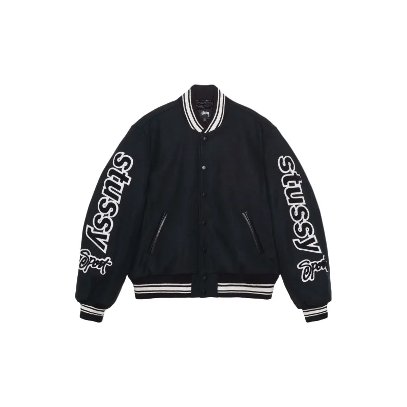 Stussy Varsity Competition Jacket - POIZON