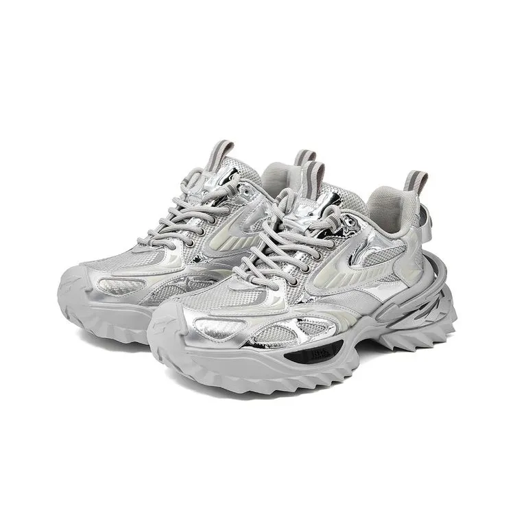 MYKI Abrasion Resistant Low Top Chunky Sneakers Women's-6