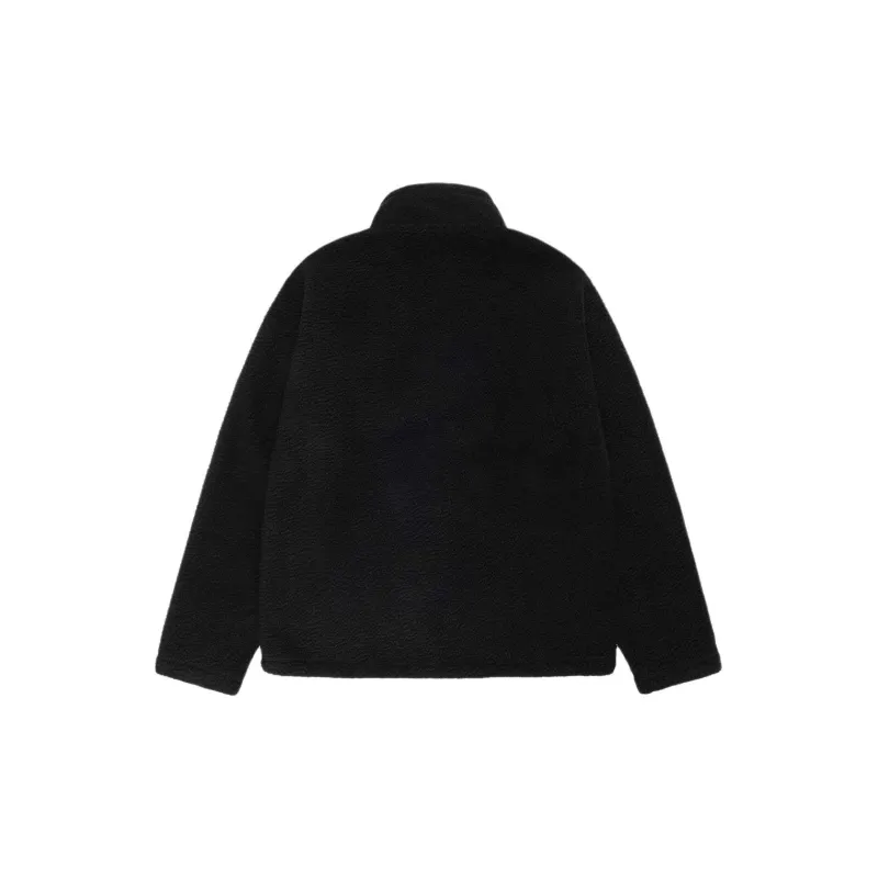 Stussy Half Zip Mock Polar Fleece Hoodie-1