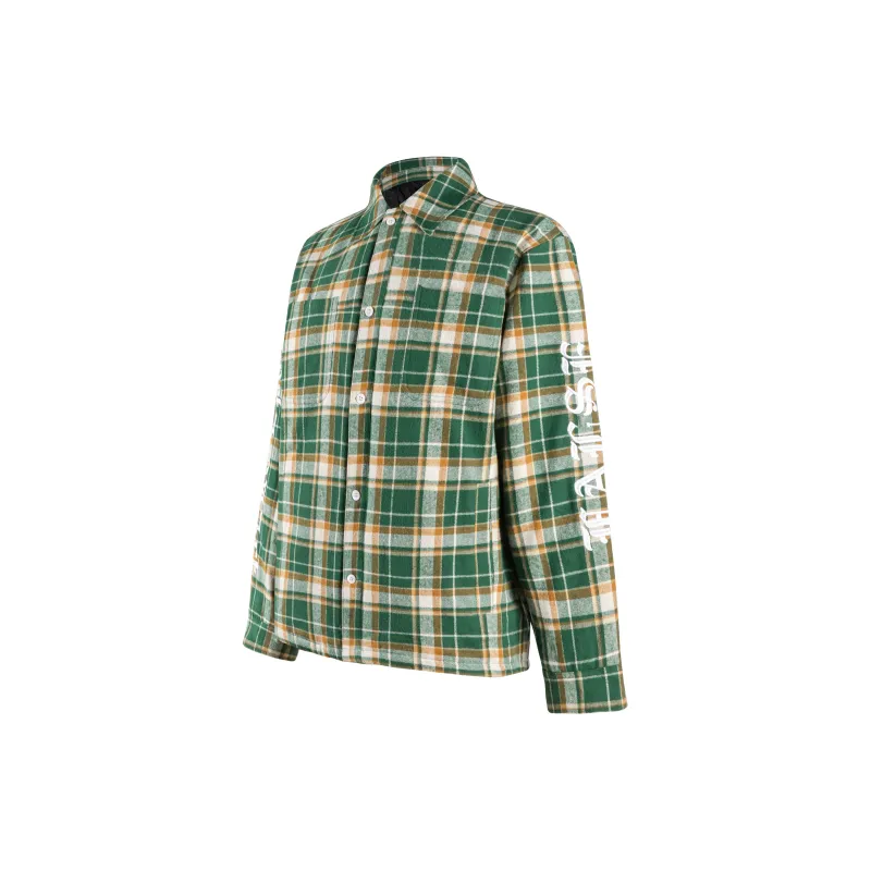 False Perception Jackets Coats Unisex Green-2